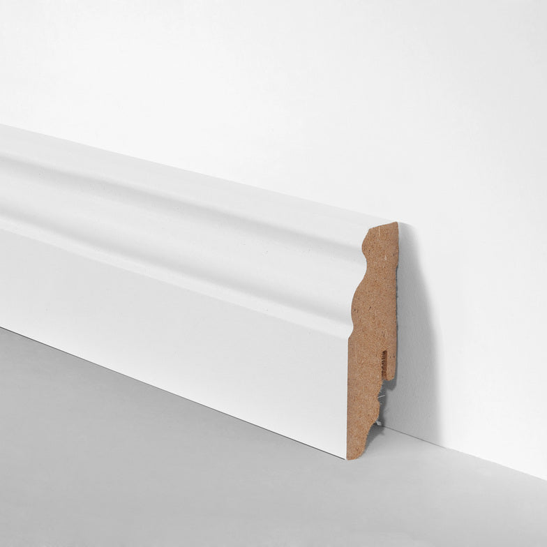 MDF Sockelleiste Hamburger Profil - 60 mm