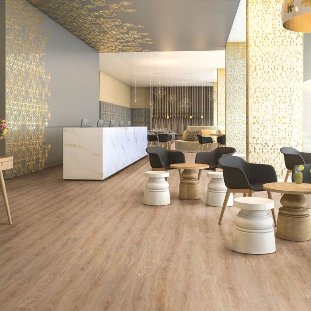 BodenBrüder No. 126 - eiche natur - Vinyl- Designboden kleben  Nutzschicht 0,3 mm