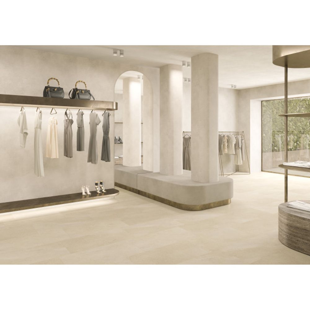 BodenBrüder Nr. 69 - Klick-Vinyl-Designbelag Fliesen-Optik Wohnbereich 0,3 mm Nutzschicht