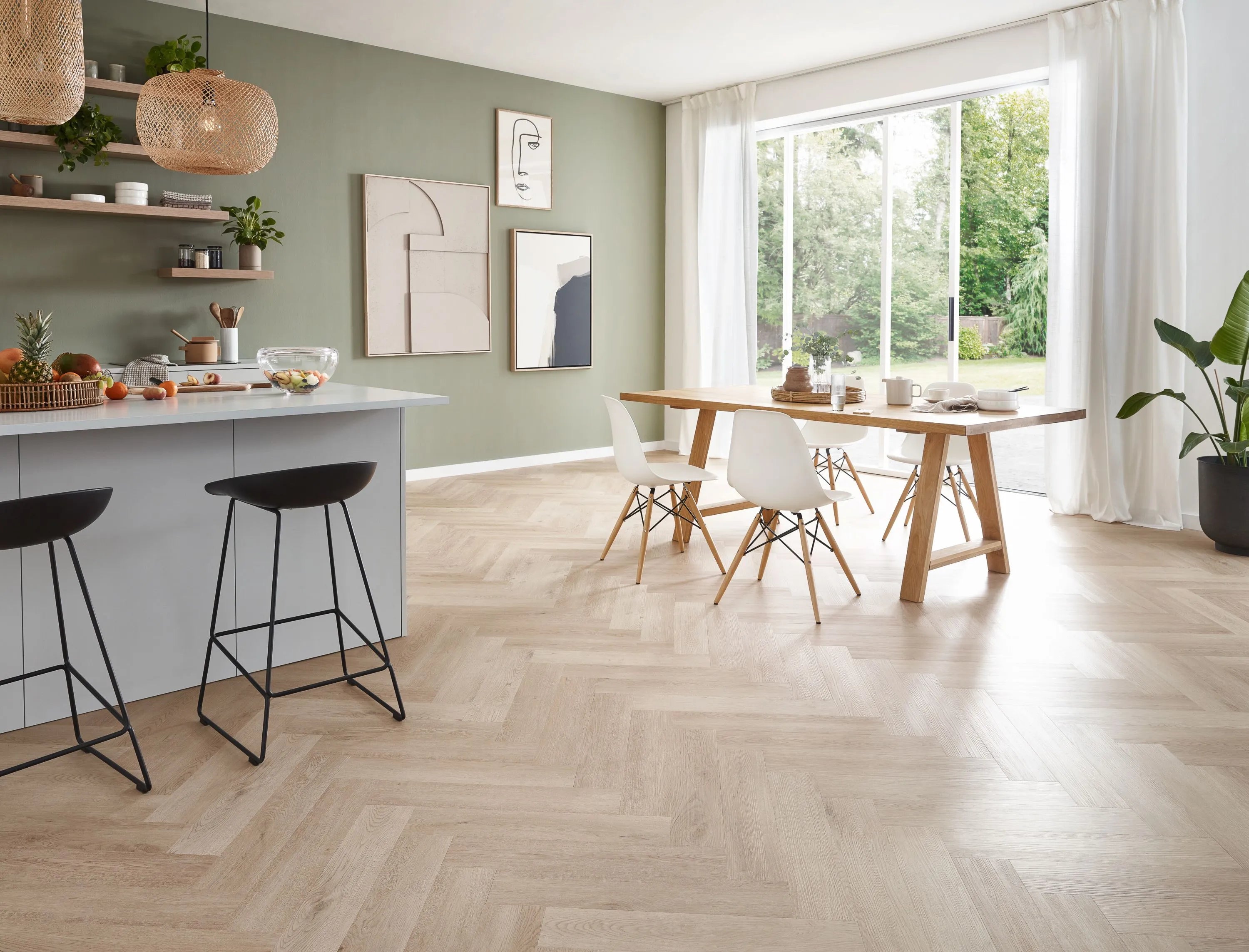 wineo 400 wood XS - Plain Oak Beige