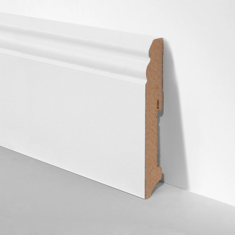 MDF Sockelleiste Hamburger Profil - 115 mm